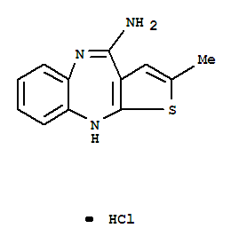 4-Amino-2-methyl-10H-thiene[2,3-b][1,5]benzodiazepine hydrochloride