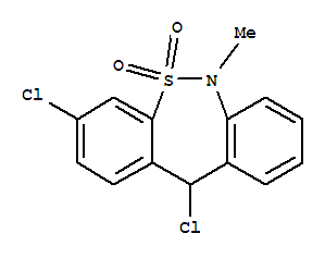 3,11-Dichloro-6,11-dihydro-6-methyldibenzo[c,f][1,2]thiazepine 5,5-dioxide