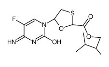 (2S,5R)-5-Fluoro cytosine-1-yl-[1,3]-oxathiolane-2-carboxylic acid menthyl ester (FCME)