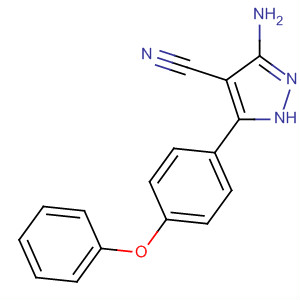 Amino-5-(4-phenoxyphenyl)-1H-pyrazole-4-carbonitrile